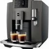 JURA E8 Kaffee-Vollautomat Dark Inox (EB) 14