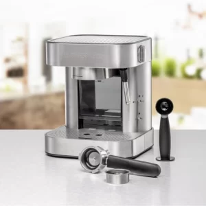 Rommelsbacher EKS 1510 Siebträgermaschine Edelstahl 10