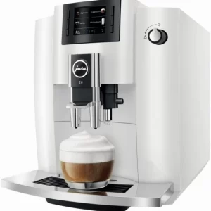 JURA E6 (EA) Kaffee-Vollautomat Piano White 8