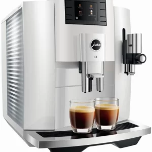 JURA E8 Kaffee-Vollautomat Piano White (EB) 10