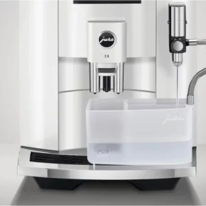 JURA E8 Kaffee-Vollautomat Piano White (EB) 16
